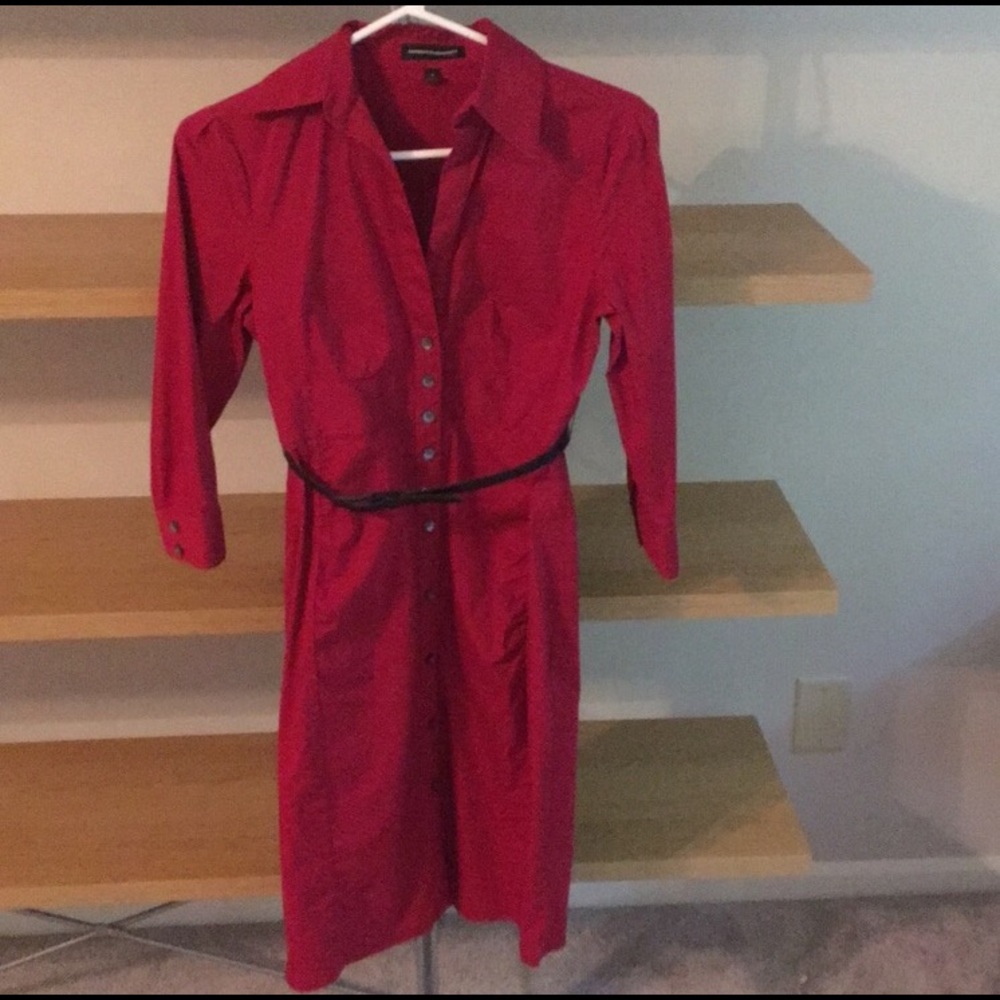 Express Design Studio Shirt down dress